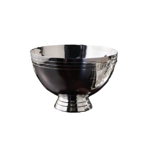 Tabletop Champagne cooler Stainless Steel Champagne <b>Ice</b> Bowls Round Shape Wine Cooler for Beer Soft <b>Drink</b> Party Barware Use - Product Image 1