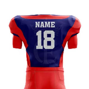 Uniformes de football américain à manches courtes confortables de dernier style pour l'été - Product Image 6