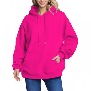 Sudaderas con capucha unisex al por mayor para mujer, Sudadera con capucha para mujer, Sudadera con capucha en blanco para mujer - Product Image 2