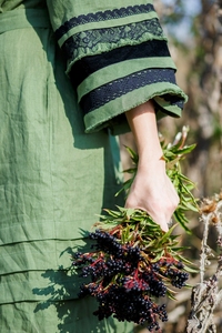 ชุดเดรสเม็กซิกันแขนสั้นปักลายหรูหราแฟชั่นฤดูร้อนใหม่สำหรับผู้หญิงชุดเดรสสั้นแบบลำลองสำหรับผู้หญิง - Product Image 4