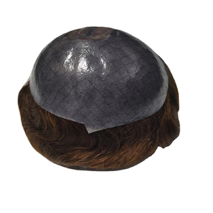 Bangladesh Taz Hair 100% Density Remy Grade <b>Mens</b> Toupee <b>Wig</b> 28mm Texture Full PU Base Indian Kinky Straight Deep Wave Styles - Product Image 1