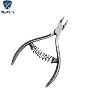 Pince à cuticules professionnelle en acier inoxydable à mâchoires pointues, outil de manucure et de pédicure de précision à ressort, instruments de beauté - Product Image 5