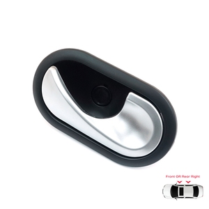 Nuevo Manillar Interior de Alta Calidad para Puerta BDP106, Negro Cromado Plateado, Delantero Trasero Derecho 8200730863 8200387749 8200310580 - Product Image 1