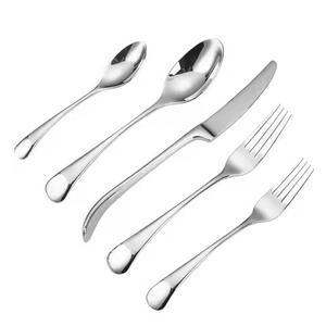 Juego de Cubiertos Minimalista de Acero Inoxidable, Tenedor, Cuchara, Cuchillo, Vajilla para Hotel, Restaurante, Hogar - Product Image 3