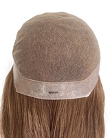 Perruque pour femmes en cheveux humains vierges naturels, nœuds invisibles, dentelle suisse complète, soie supérieure