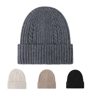 OEM al por mayor cómodo estilo casual invierno cálido Beanie sombreros de alta calidad de moda Headwear Beanie sombreros para hombres y mujeres - Product Image 2