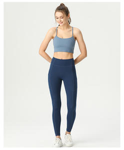 Mallas de Yoga con cintura elástica para mujer, mallas de Yoga con logotipo personalizado y bolsillos, alta calidad, 2025 - Product Image 2