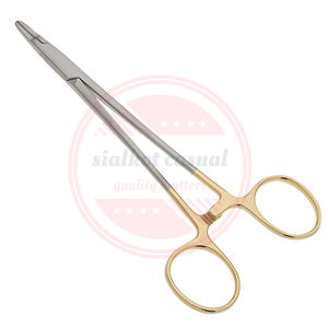 มืออาชีพที่ดีที่สุดคุณภาพเยอรมันสแตนเลสทำการออกแบบใหม่ผู้ถือเข็ม/ราคาโรงงานผู้ถือเข็มผ่าตัดสำหรับขาย - Product Image 5