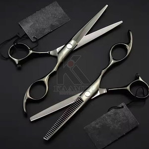 Nouvelle arrivée Ciseaux de coiffeur en acier inoxydable de haute qualité Ciseaux de cheveux au design personnalisé - Product Image 4