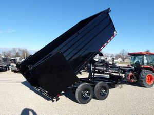 2026 High Standard Heavy Duty Gear Dump Farm <b>Trailer</b> Hydraulic Tilt 7x12 7x14 6x12 6x14 High Safety 3-Year Warranty - Product Image 4