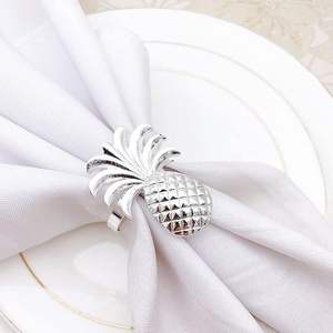 Porte-serviettes en métal de taille personnalisée et de forme ronde porte-anneau en tissu de fer au design fabuleux pour les occasions spéciales - Product Image 3