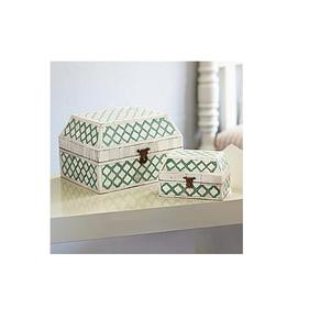 Caja de madera natural con diseño de forma hexagonal moderna para almacenamiento de joyas Caja de embalaje de joyería de madera múltiple de la India - Product Image 6