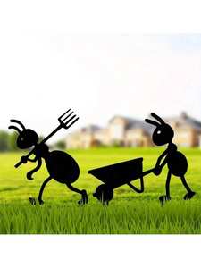 Adornos de jardín de metal duraderos con brillo brillante adecuado para apartamentos de terrazas en la azotea y espacios de lujo al aire libre - Product Image 4