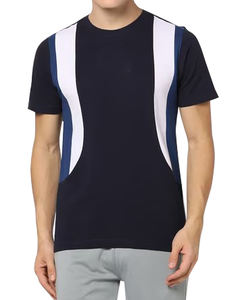 Camiseta de algodón orgánico 100% para hombre, servicio OEM de hombro caído de alta calidad, proveedores de Bangladesh de origen frontal a granel, calle principal - Product Image 1