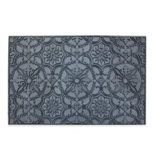 Tapis de protection en caoutchouc antidérapant, Absorption des chocs, tapis de gymnastique coloré - Product Image 1