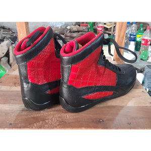 Men's Custom Logo Winter Training Fighting Boxing Wrestling Weightlifting Shoes <b>Comfortable</b> Rubber <b>Insole</b> Mesh Lining Design - Product Image 2