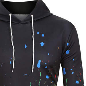 Sudaderas con capucha hechas a medida para hombres sudaderas con capucha de color sólido liso teñido sublimación ropa de invierno suéter informal precio razonable logotipo personalizado - Product Image 4