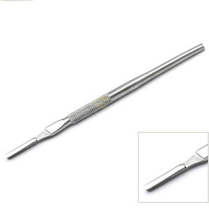 ด้ามจับมีดผ่าตัดทรงกลมมีรูปแบบการจับใบมีดใช้หมายเลข20-24มีดผ่าตัดแบบตรง - Product Image 2