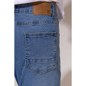 กางเกงยีนส์เดนิมขายาวตรงจากโรงงาน - Product Image 4