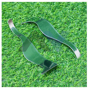 Rasoir courbé OEM Barber Dominican en acier inoxydable léger, rasoir non droit, lame remplaçable, rasoir de style dominicain - Product Image 2