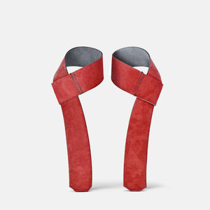 สายรัดข้อมือหนังสำหรับผู้ชาย/ผู้หญิงยกน้ำหนักหนักออกกำลังกายออกกำลังกายสายหนังแท้ - Product Image 1