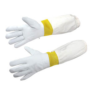 Nouvelle dernière usine fournit des gants d'apiculture vente directe hommes gants de protection des abeilles en gros bas prix gants de protection des abeilles - Product Image 5