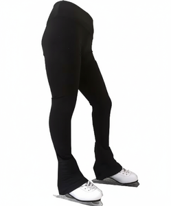 Pantalones Cortos de Patinaje Artístico Unisex para Adultos, Talla Grande, Transpirables, de Secado Rápido, Antibacterianos, de Spandex/Poliéster, Forro Polar de 160g, Ropa Abrigada - Product Image 1