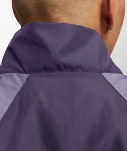 Chándal de nailon para hombre, conjunto de cortavientos transpirable con cremallera para hombre, chándales transpirables, conjunto de dos piezas de longitud completa - Product Image 6