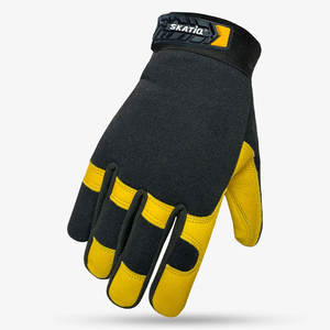 Skatiq SG-6063ถุงมือหนังวัวสำหรับขับขี่เพื่อความปลอดภัยในการเชื่อมจุด - Product Image 5