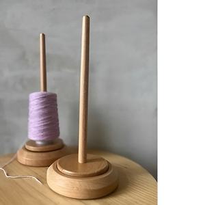 Soporte de hilo de mecanismo giratorio de rodamiento avanzado hecho a mano con dispensador de husillo de almacenamiento de ganchillo accesorio de costura de punto - Product Image 3