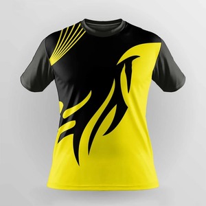 Camisetas para hombre Camisetas transpirables para hombre Chaqueta de mujer de secado rápido Uniformes de bádminton Camiseta de cuello redondo de gran tamaño para niños - Product Image 6