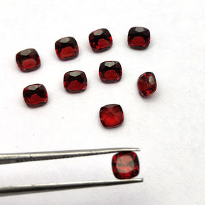 โกเมนธรรมชาติ 5 มม.เบาะด้าน 0.8 cts Iroc ขายคุณภาพสูงสีแดงโกเมนหลวมอัญมณีผู้ผลิตผู้ผลิตผู้ส่งออก - Product Image 6