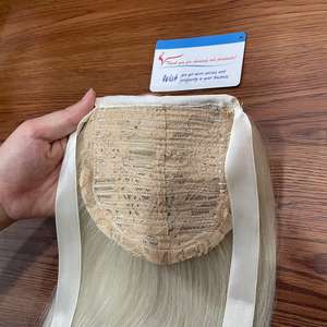 Nouveau produit Extensions de cheveux queue de cheval #12.0 couleur droite cheveux vietnamiens 100% cheveux humains prêts à expédier au prix de gros - Product Image 1