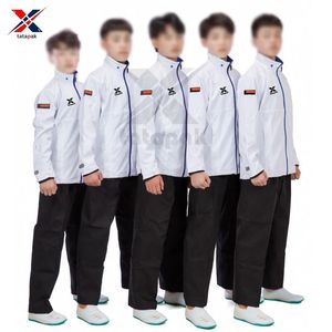 Uniforme de Artes Marciales de Taekwondo Unisex TATAPAK INDUSTRIES al por Mayor, Impresión Personalizada, Logotipo Personalizado, Transpirable, Ligero, 100% Algodón - Product Image 6