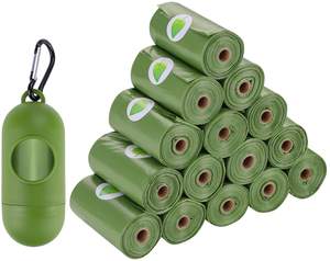 Wholesale Biodegradable Disposable Dog Poop Waste Bag Custom Logo Printed Compostable Leading Vietnamese Manufacturer - Product Image 6