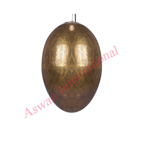 Traditional Luxury Classic Hand Perforated Brass Arabes Islam Muslim Mosque Arab Hanging Pendant Light Moroccan <b>Chandeliers</b> - Product Image 1