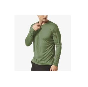 Camiseta personalizada OEM ODM para hombre, camiseta de manga larga, venta al por mayor, ropa de verano, camiseta Unisex de algodón en Stock - Product Image 2