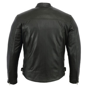 Chaqueta de Cuero Genuino para Hombre, Transpirable, Piel de Vaca, Nuevo Diseño, Logotipo Frontal, Alta Calidad, Moda de Invierno para Adultos - Product Image 2