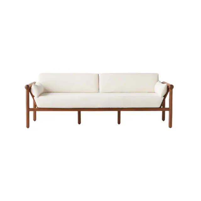 Tuinmeubilair Hotsale Luxe Stijl Huishoudelijke Houten Sofa Sets Teak Hout Sofa Sets Uit Indonesië