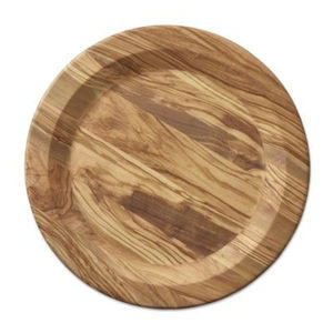 Assiette de présentation ronde en bois de manguier, écologique et faite à la main, pour la maison, l'hôtel, les mariages et la décoration de table. - Product Image 5