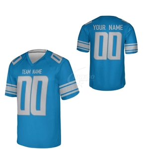 เสื้อฟุตบอลอเมริกันขายดี |   เสื้อยืดแขนสั้นพิมพ์ลายตามสั่ง |   ชุดกีฬาคุณภาพสูงระบายอากาศได้ดี |   ขายส่งแบบ OEM - Product Image 1