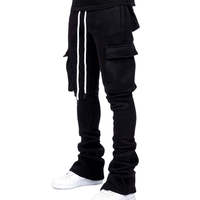 Pantalones Deportivos Cargo Personalizados para Hombre, Estilo Holgado, Pierna Recta y Ancha, Fabricante OEM