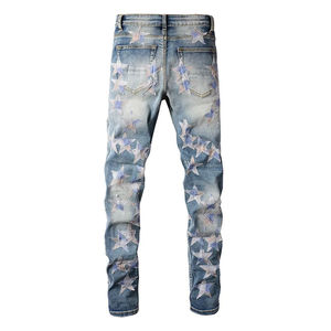 Pantalones Vaqueros de Estilo Urbano, Lavado Oscuro Relajado, Transpirables, Ecológicos, Resistentes al Viento, Cómodos, Corte Recto Informal - Product Image 6