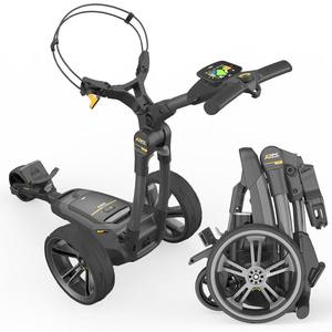 New Arrival Powa-Kaddy CT8 GPS Electric Golf Cart World's Smallest Touchscreen <b>Trolley</b> Long Range Extended Battery Available - Product Image 1
