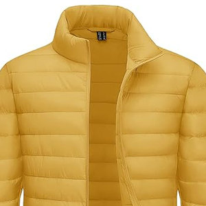 Veste matelassée pour homme de qualité supérieure OEM, légère, pliable, manteau d'hiver avec isolation thermique, tissu résistant à l'eau, personnalisable - Product Image 2
