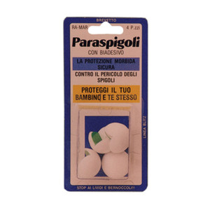Coprispigoli Adesivi Blister Confezione da 4 Bianco - Product Image 1