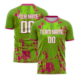 Camiseta de fútbol para adultos superventas, ropa deportiva transpirable con corte automático, ropa de fútbol superior - Product Image 3