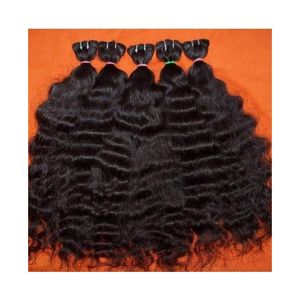 100% Vierge Pas Cher Remy Naturel Bouclés Indien Cheveux Humains Non Transformés Cuticules Alignés Extensions Vente Chaude 2025 Vendeurs En Vrac - Product Image 4