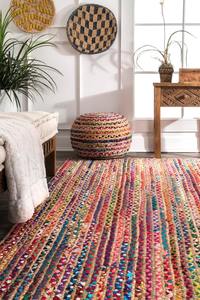 High Quality Organic Jute Hand Woven <b>Large</b> Area Rugs Bohemian Home Decorative <b>Mats</b> Washable Living Room Flooring Rugs Sets - Product Image 5