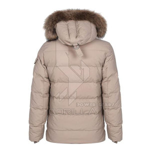 Recién llegado de invierno de fábrica, chaqueta acolchada de manga larga para hombre con logotipo personalizado, chaquetas acolchadas impresas - Product Image 3